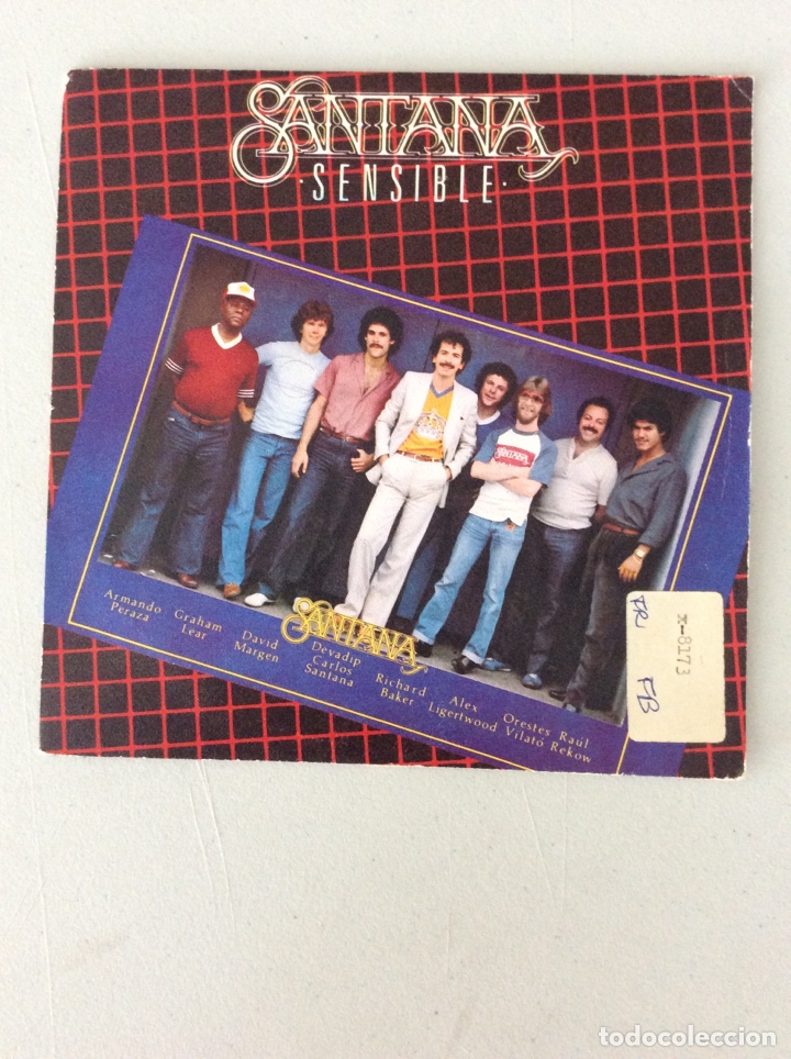 Discos de vinilo: Santana. Sensible - Foto 1