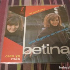 Discos de vinilo: EP BETINA ET POURTANT ZAFIRO 555