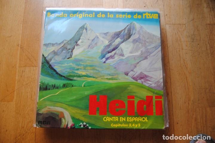 Discos de vinilo: Heidi . canta en espa&ntilde;ol. rca 1975. lp - Foto 1