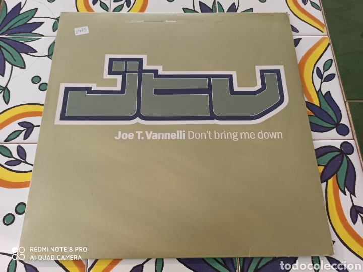 Discos de vinilo: Joe T. Vannelli - Dont Bring Me Down (12&rdquo;) - Foto 1