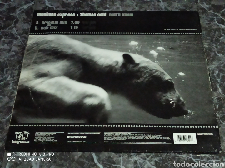 Discos de vinilo: Montana Express & Thomas Gold - Dont Know (12&rdquo;) - Foto 2