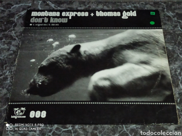 Discos de vinilo: Montana Express & Thomas Gold - Dont Know (12&rdquo;) - Foto 1