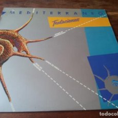 Discos de vinilo: MEDITERRANEO - TENTACIONES - LP ORIGINAL TUBOESCAPE 1986 DISCO PROMOCIONAL