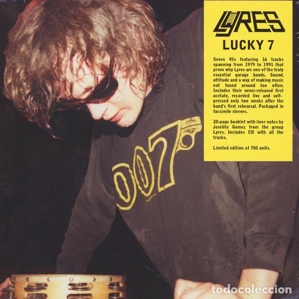 Discos de vinilo: THE LYRES Lucky 7 (7x7&rdquo; Box Set + CD) - Foto 1