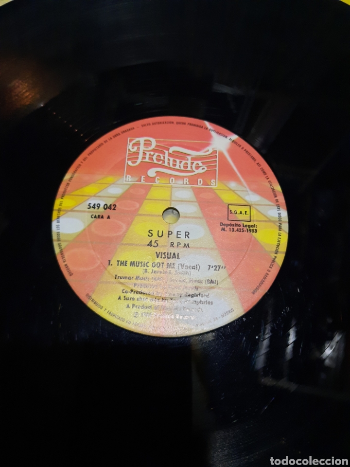 Discos de vinilo: Visual - the music got me - Foto 3