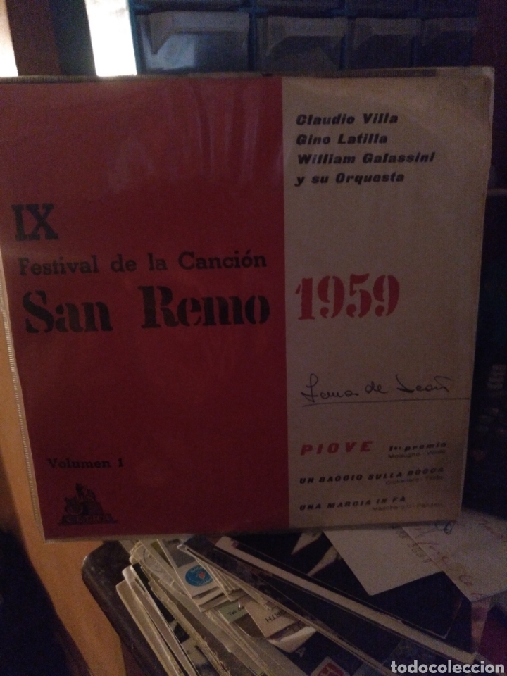 Discos de vinilo: San Remo 1959 - Foto 1
