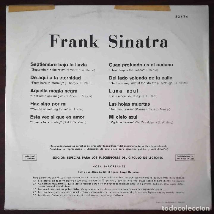 Discos de vinilo: Frank Sinatra. Capitol 1970. Disco de 10 pulgadas - Foto 2