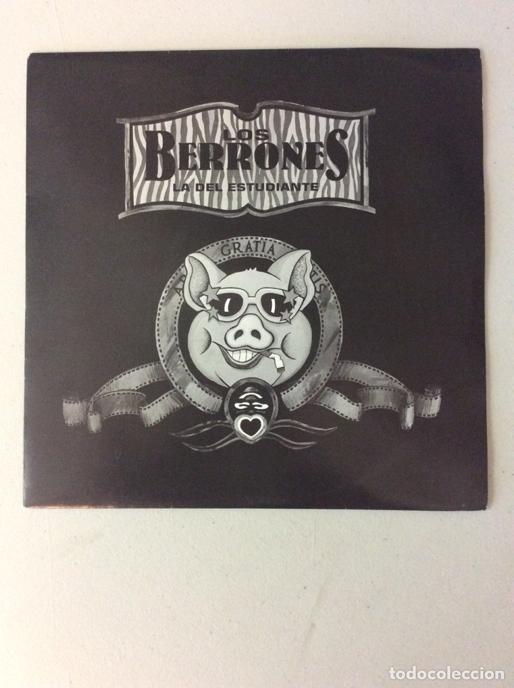 Discos de vinilo: Los Berrones. La del estudiante - Foto 1