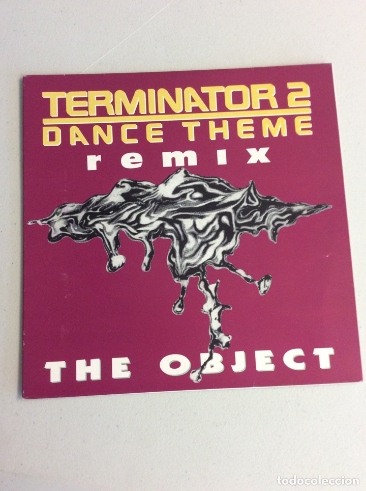 Discos de vinilo: Terminator 2 Dance Theme remix. The Object - Foto 1