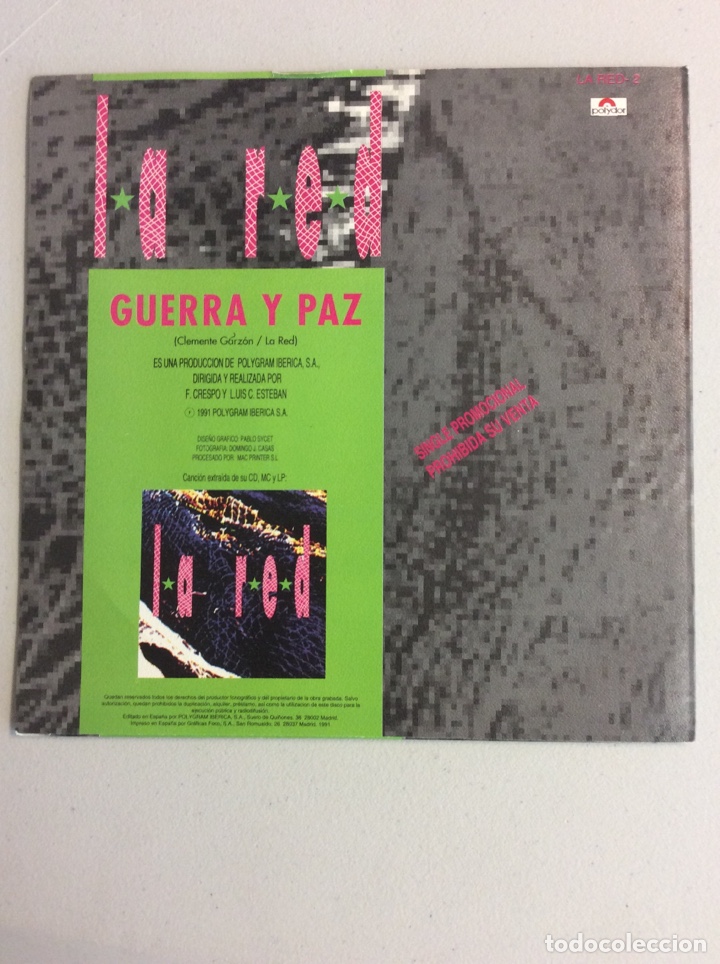 Discos de vinilo: La red. Guerra y paz - Foto 2