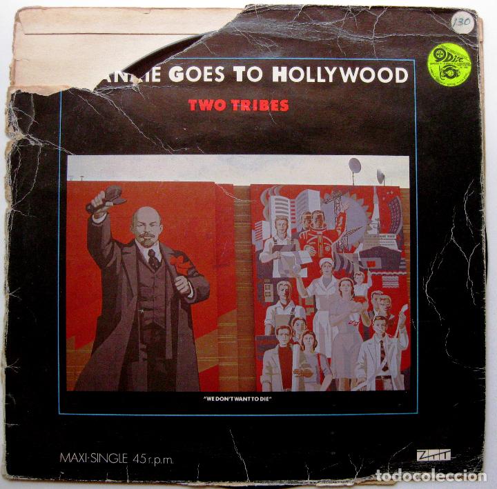 Discos de vinilo: Frankie Goes To Hollywood - Two Tribes - Maxi Island Records 1984 BPY - Foto 1 - 276779798