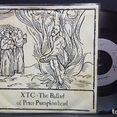 Discos de vinilo: XTC THE BALLAD OF PETER PUMPKIN… SINGLE UK 1992 PEPETO TOP