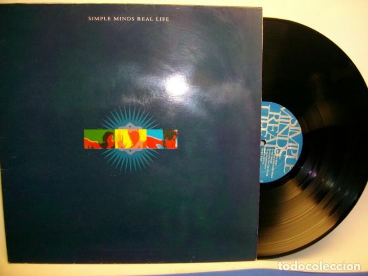 Discos de vinilo: SIMPLE MINDS REAL LIFE LP - Foto 1
