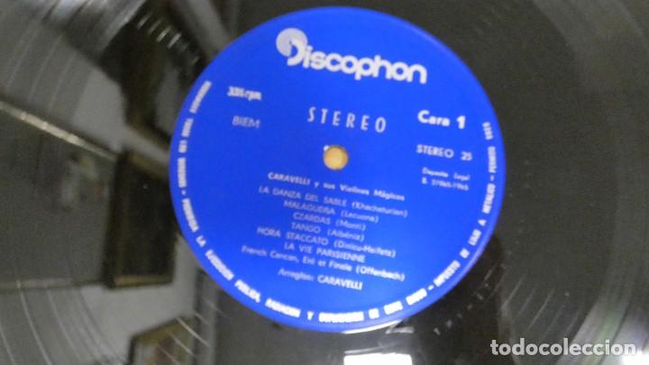 Discos de vinilo: LP VINILO CARAVELLI Y SUS VIOLINES M&Aacute;GICOS . - Foto 5