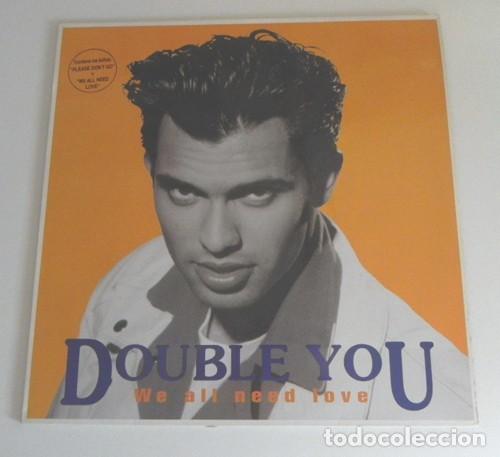 double you disco de vinilo lp we all need love - Comprar Discos LP Vinis de  música Disco e Dança no todocoleccion