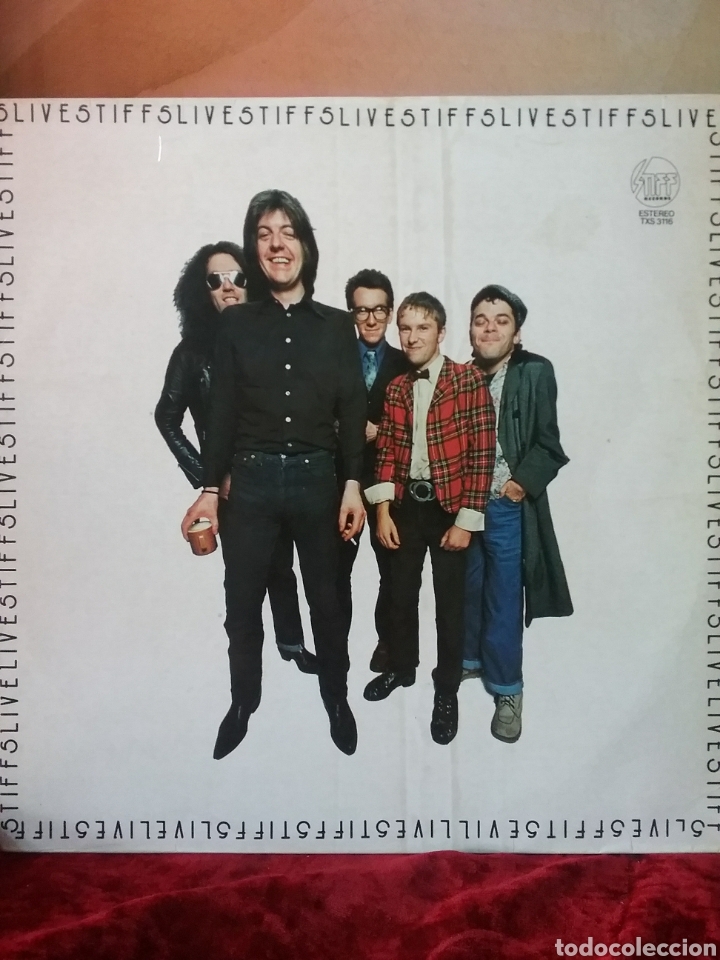 Discos de vinilo: STIFF &rdquo; Live&rdquo; 1978 Copia Spain. - Foto 1