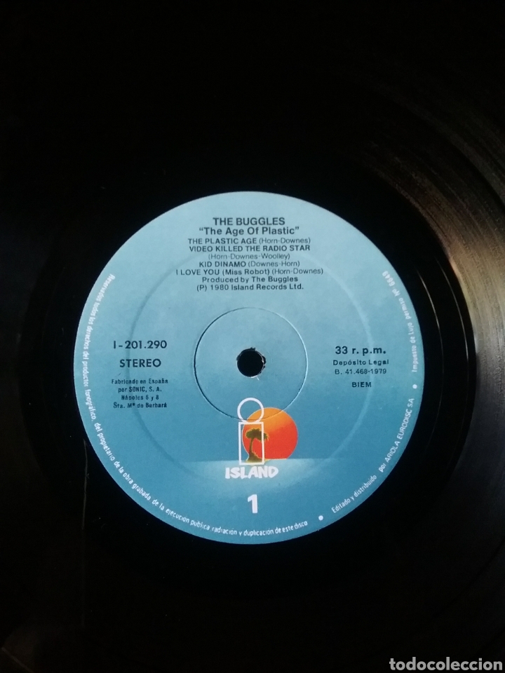 Discos de vinilo: BUGGLES 1980 ISLAND Records Spain - Foto 5