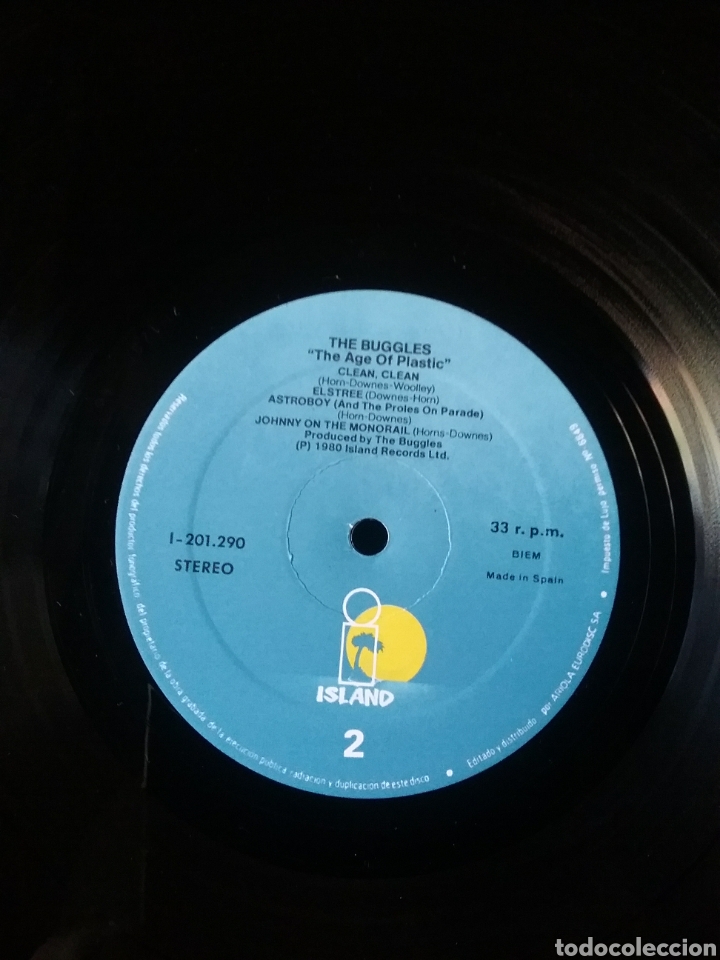 Discos de vinilo: BUGGLES 1980 ISLAND Records Spain - Foto 6