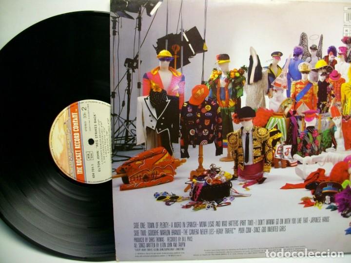Discos de vinilo: ELTON JOHN REG STRIKES BACK LP - Foto 2