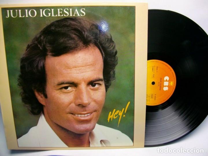 Discos de vinilo: JULIO IGLESIAS HEY LP - Foto 1