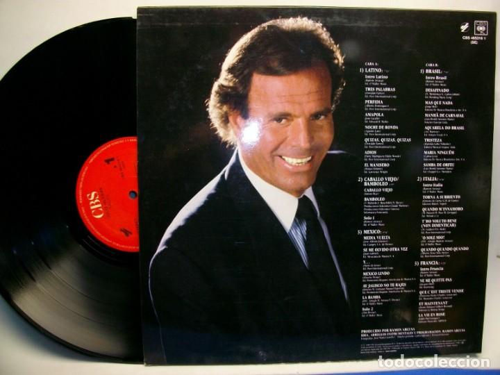 Discos de vinilo: JULIO IGLESIAS RAICES LP - Foto 2