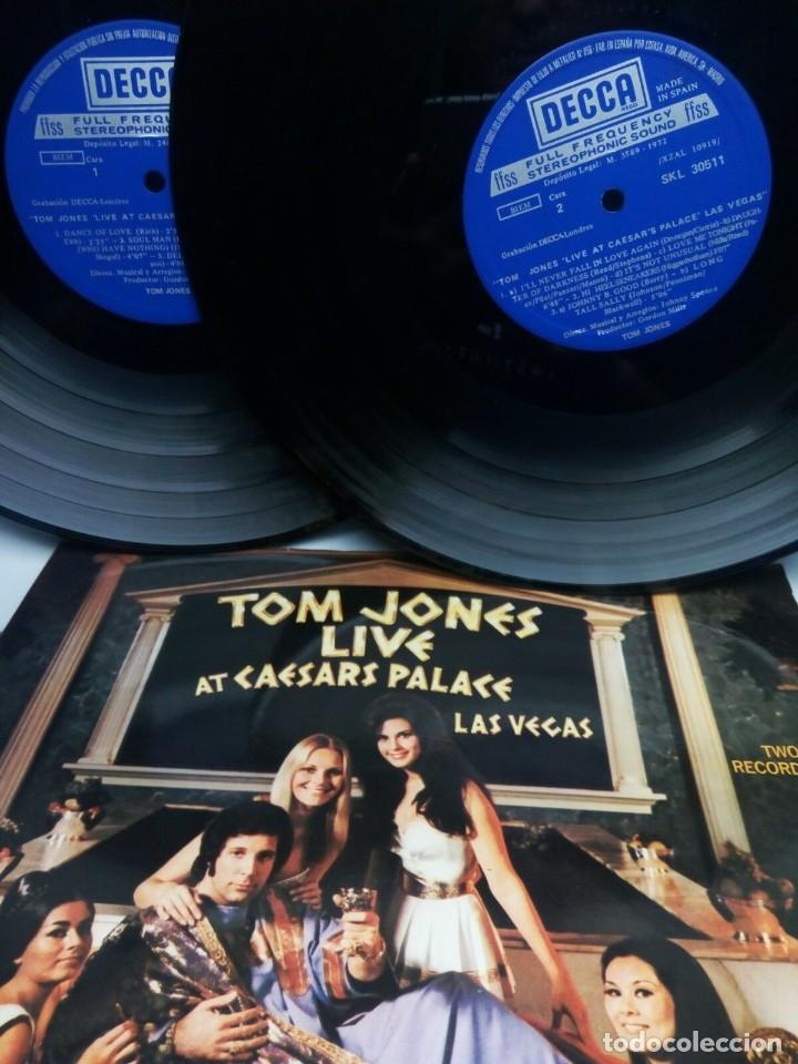 Discos de vinilo: TOM JONES LIVE AT CAESARS PALACE VINILO LP - Foto 5