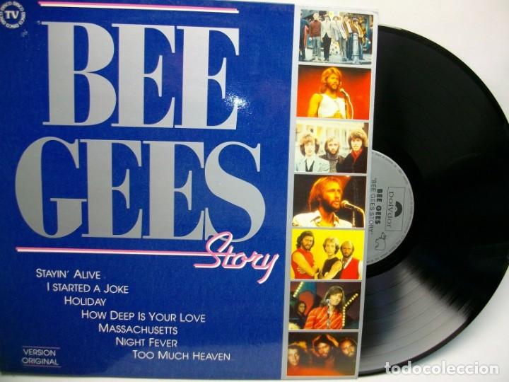 Discos de vinilo: THE BEE GEES STORY LP - Foto 1