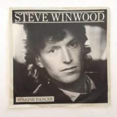 Discos de vinilo: STEVE WINWOOD ‎– SPANISH DANCER / HOLD ON UK,1980 ISLAND RECORDS