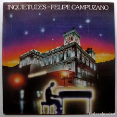 Discos de vinilo: FELIPE CAMPUZANO - INQUIETUDES - LP BANCO DE VIZCAYA 1983 BPY. Lote 276935698