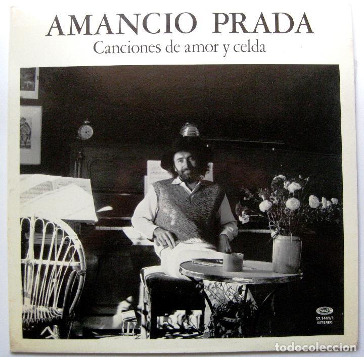 AMANCIO PRADA - CANCIONES DE AMOR Y CELDA - LP MOVIEPLAY 1979 BPY (Música - Discos - LP Vinilo - Solistas Españoles de los 70 a la actualidad)