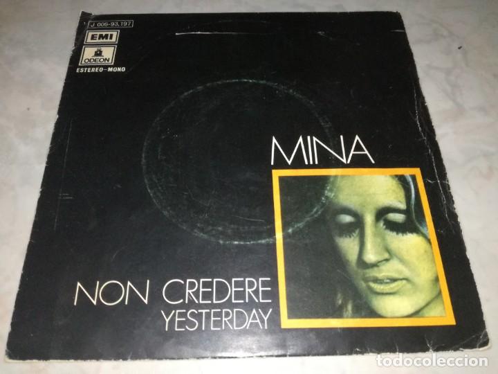 Disques de vinyle: MINA-NON CREDERE-ORIGINAL ESPA&Ntilde;OL 1971