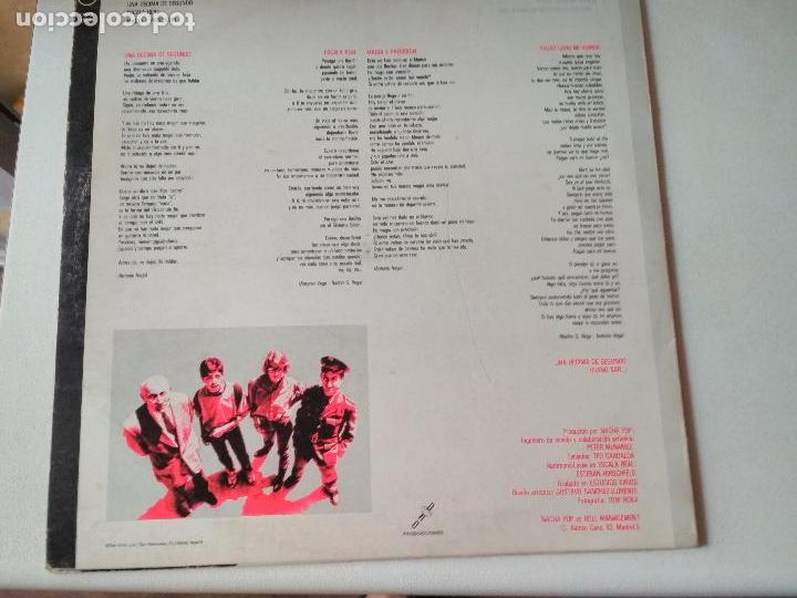 Discos de vinilo: NACHA POP, UNA DECIMA DE SEGUNDO, 1984, dro - Foto 2