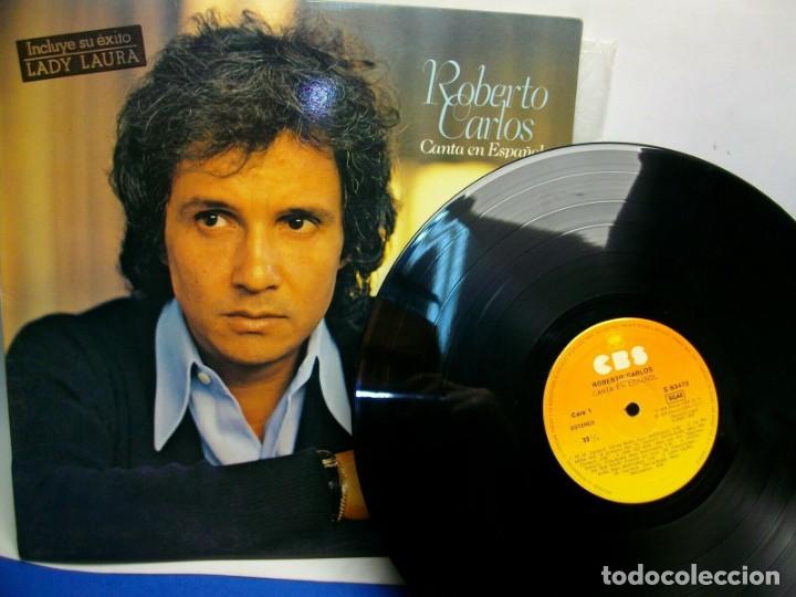 Disques de vinyle: ROBERTO CARLOS CANTA EN ESPA&Ntilde;OL LADY LAURA LP