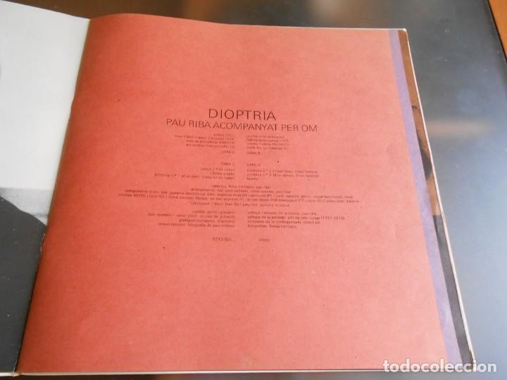 Discos de vinilo: PAU RIBA - DIOPTRIA -, LP, KITHOU + 7, AÑO 1969 - Foto 3 - 276990383