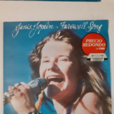 Discos de vinilo: JANIS JOPLIN. FAREWELL SONG. CBS 32793. ESPAÑA 1986. DISCO CON ALGUNA RAYA VG. CARÁTULA VG++.. Lote 277006923