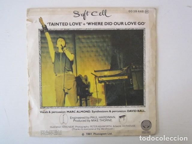 Discos de vinilo: (69) VINILO EP SOFT CELL TAINTED LOVE 1981 - Foto 1