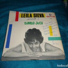 Discos de vinilo: LEILA SILVA. SAMBA JECA. EP. CHANTECLER, EDC. BRASIL, 1965. (#). Lote 277049088