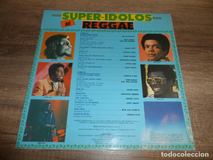 Discos de vinilo: Various &lrm;&ndash; Super Idolos Del Reggae (SPAIN 1980) - Foto 2