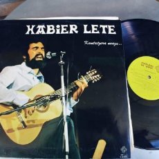 Discos de vinilo: XABIER LETE-LP KANTATZERA NOAZU-1976. Lote 277075563