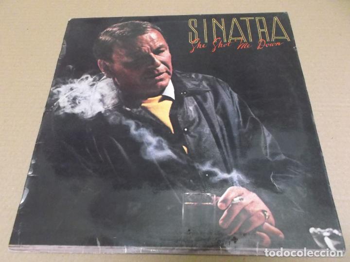 Discos de vinilo: FRANK SINATRA (LP) SHE SHOT ME DOWN A&Ntilde;O &ndash; 1981 - Foto 1