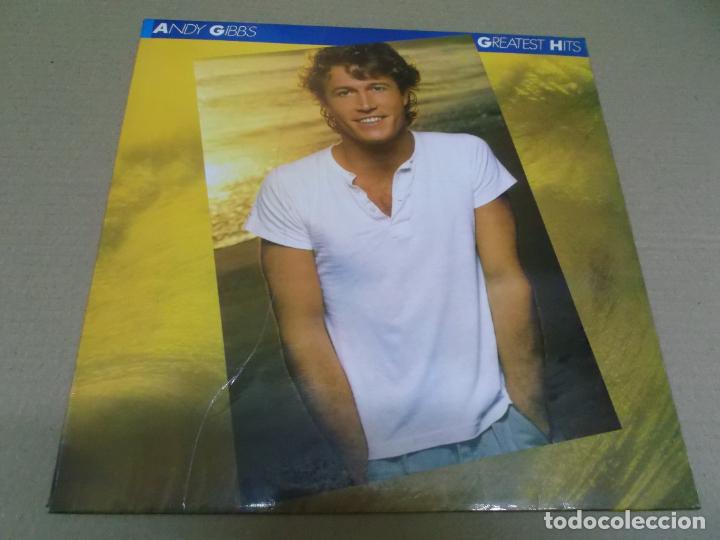 Discos de vinilo: ANDY GIBB (LP) GREATEST HITS A&Ntilde;O &ndash; 1980 - Foto 1