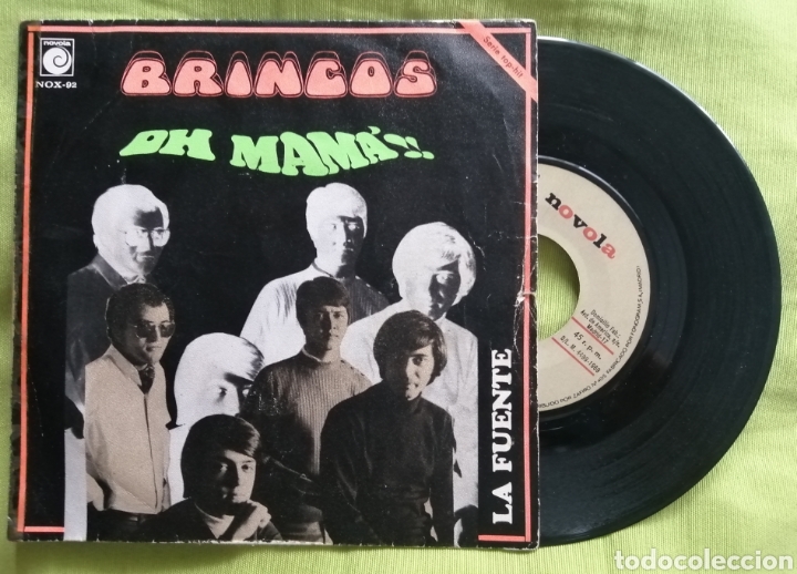 Discos de vinilo: LOS BRINCOS. Oh mam&aacute; - Foto 2