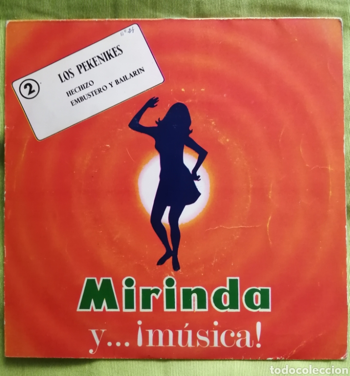 Discos de vinilo: LOS PEKENIKES Single Mirinda - Foto 2