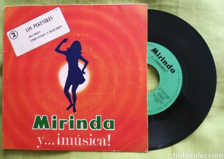 Discos de vinilo: LOS PEKENIKES Single Mirinda - Foto 1