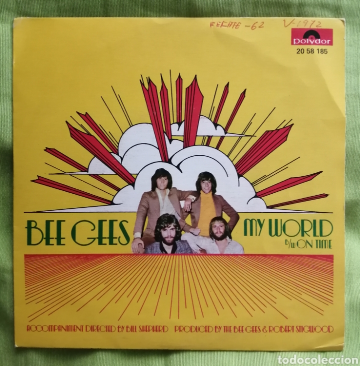 Discos de vinilo: BEE GEES My world - Foto 2