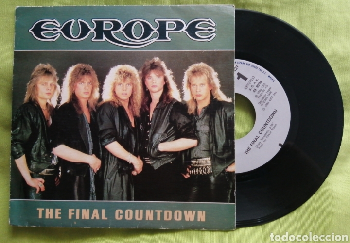 Discos de vinilo: EUROPE The final countdown - Foto 1