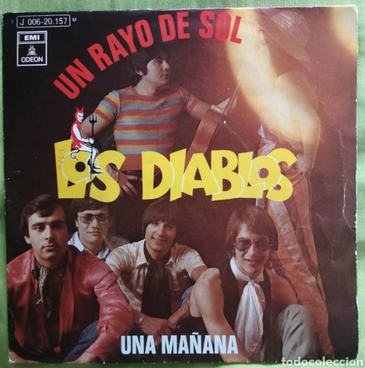 Discos de vinilo: LOS DIABLOS Un rayo de sol - Foto 3