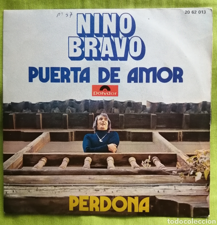 Discos de vinilo: NINO BRAVO Puerta de amor - Foto 3