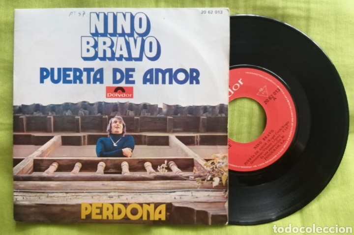 Discos de vinilo: NINO BRAVO Puerta de amor - Foto 1