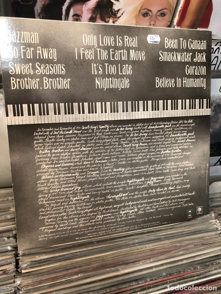 Discos de vinilo: Carole King Her greatest hits - Foto 2